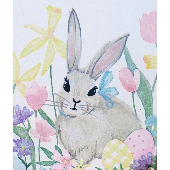 Easter Decor/Bunny Sign/Tiered Tray Decor/Mini Wood Sign/Bunny Decor/Easter Sign - Picture 5 of 6